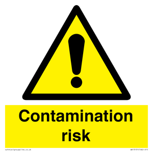 Contamination risk